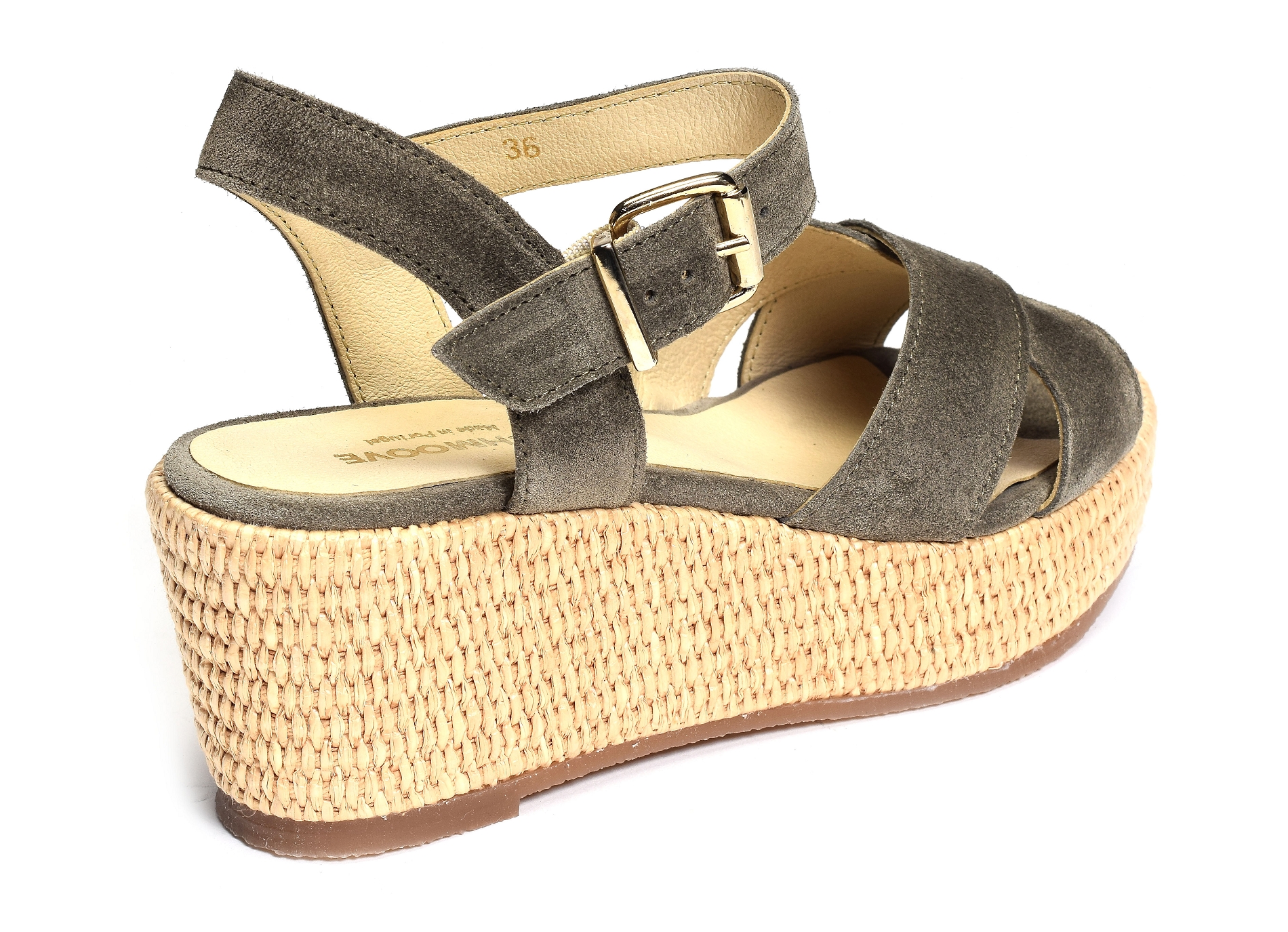 Luna sandale kaki