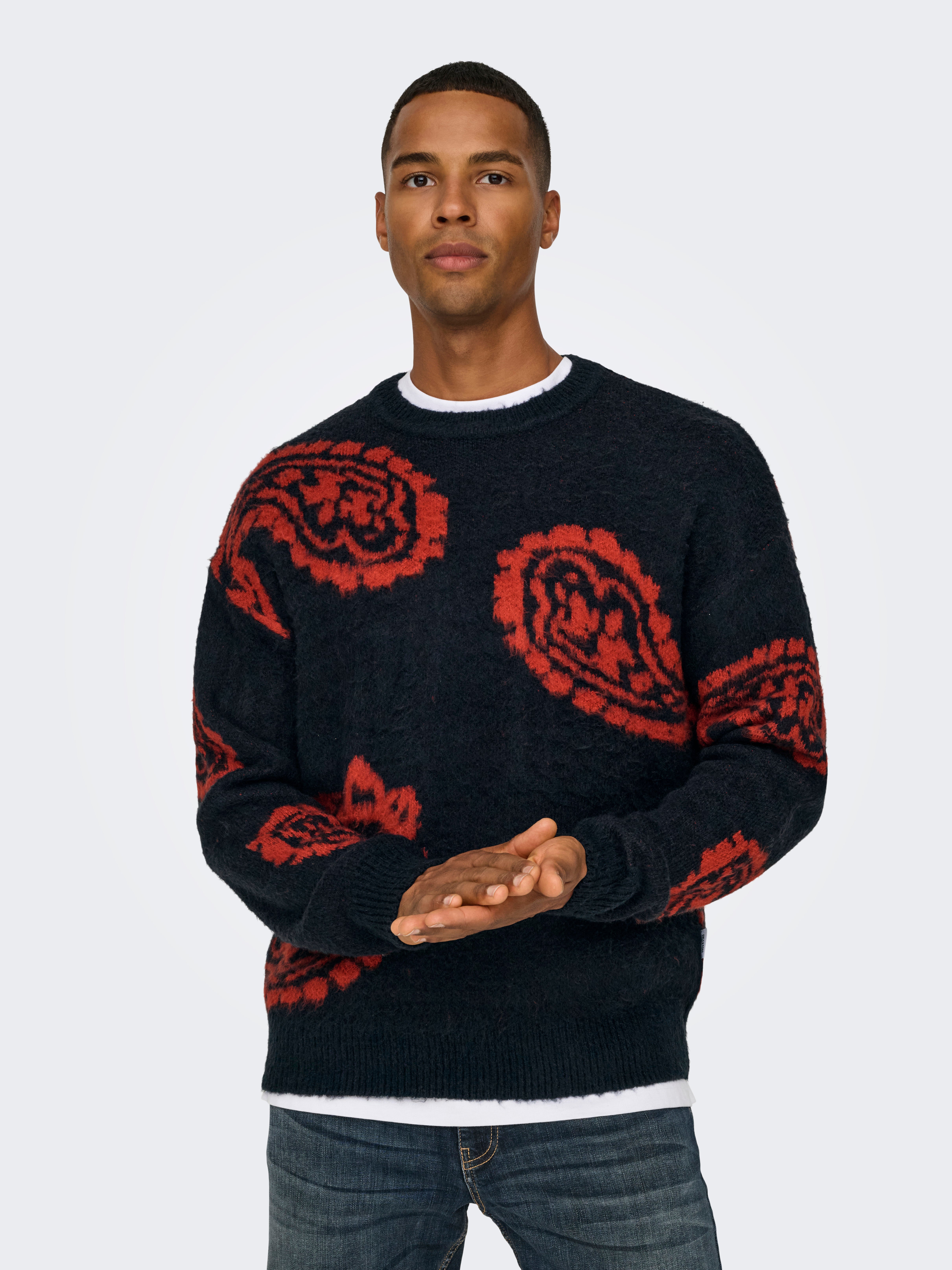 ONSRONNIE Pullover Dark Navy