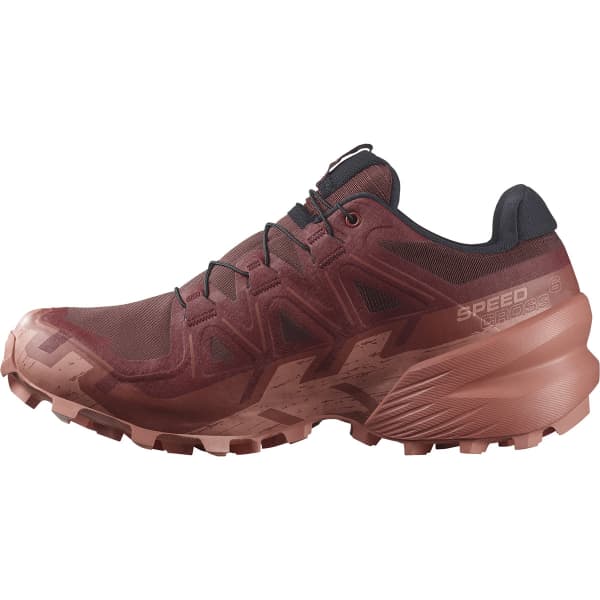 Chaussure trail SALOMON SPEEDCROSS 6 GORE-TEX W RUM RA/BARN
