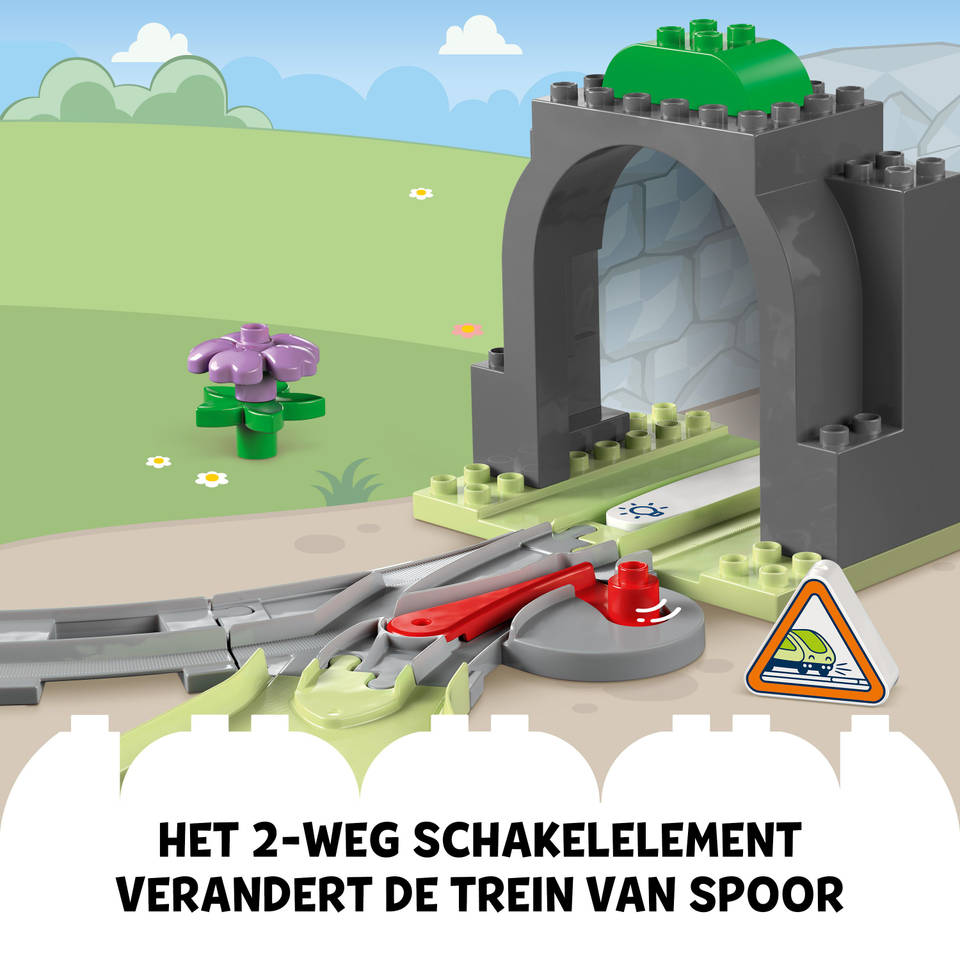 LEGO DUPLO treintunnel en rails uitbreidingsset 10425
