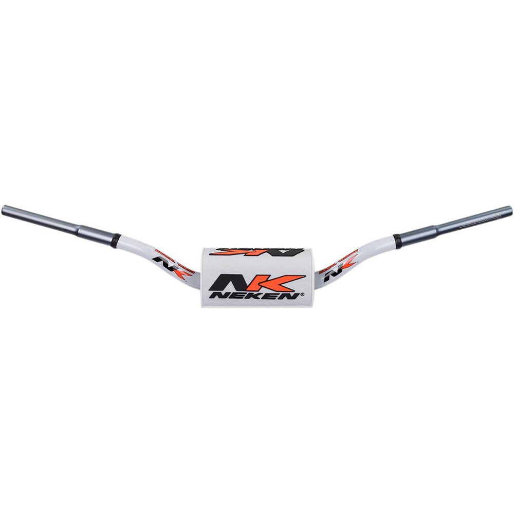 Neken - Guidon YZF - diamètre variable SFH design conique Blanc / Noir / Rouge