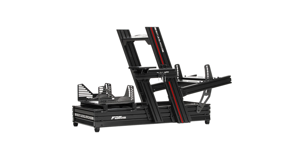 Next Level RacingF-GT Elite 160 - Scuderia Ferrari edition racing simulator  (Zwart)