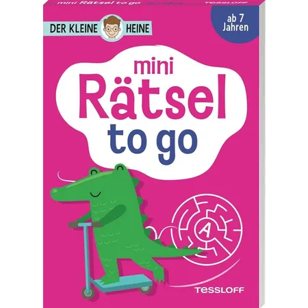 Tessloff Der kleine Heine. Mini Rätsel to go. Ab 7 Jahren