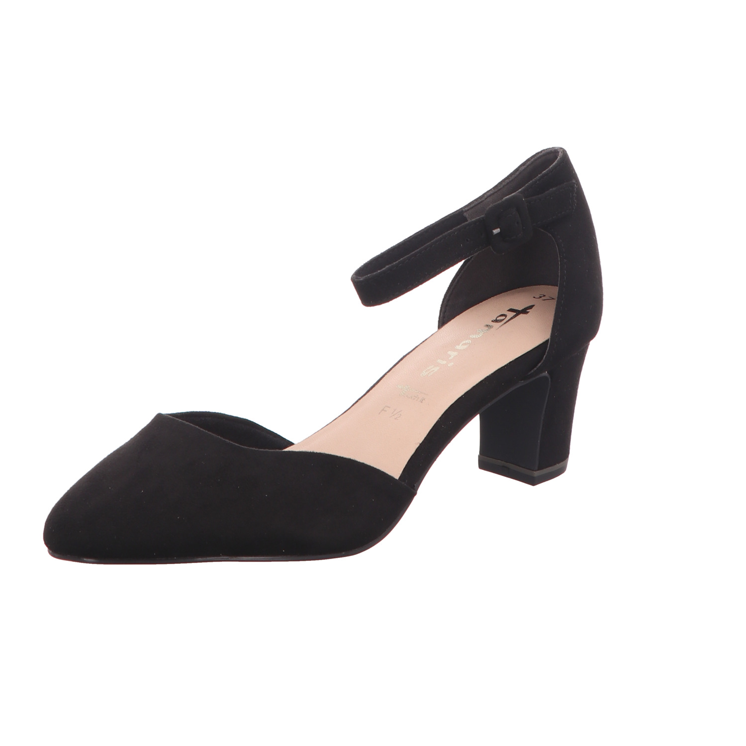 Tamaris Damen-Spangenpumps Schwarz