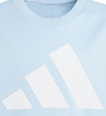 adidas Performance Sweatset - J BL FL JOG 240 - GLOBAL BLAU/WEIS