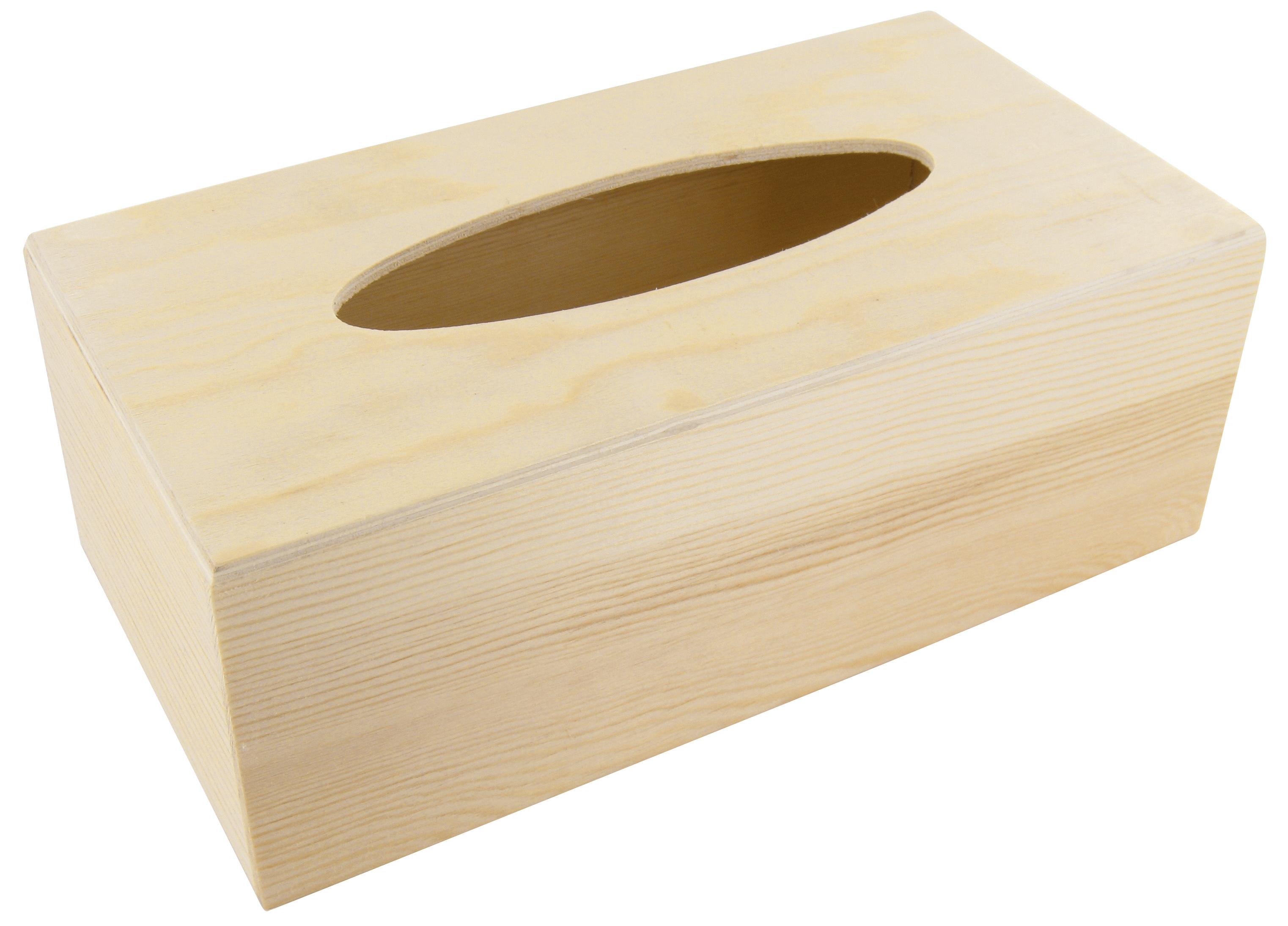 BOITE A MOUCHOIRS BOIS 28 X 14 X 7 CM