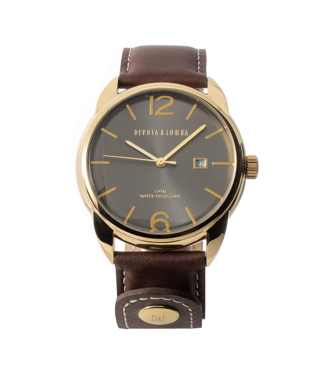 Montre Homme Devota & Lomba Quartz Dl009M-02Blac