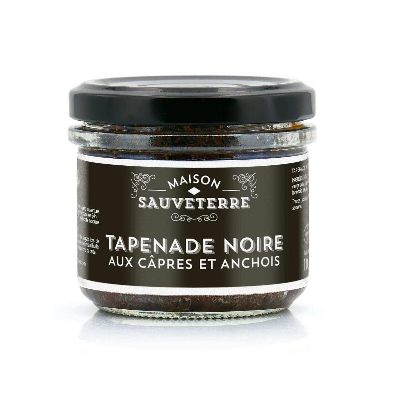 Tapenade noire aux câpres & anchois