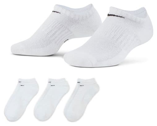 Chaussettes (x3) Unisex Nike Everyday Cushioned Blanc