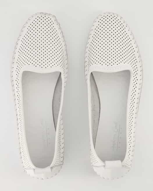 Andrea Conti 21714-001 Slipper in Weiß
