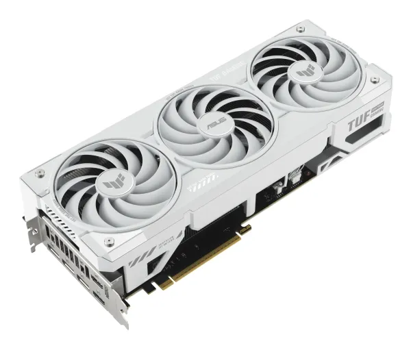 ASUS TUF Gaming GeForce RTX 5070 Ti 16GB - OC Edition - grafikkort - GeForce RTX 5070 Ti - 16 GB GDDR7 - PCI Express 5.0 - 3 x DisplayPort, HDMI - hvid