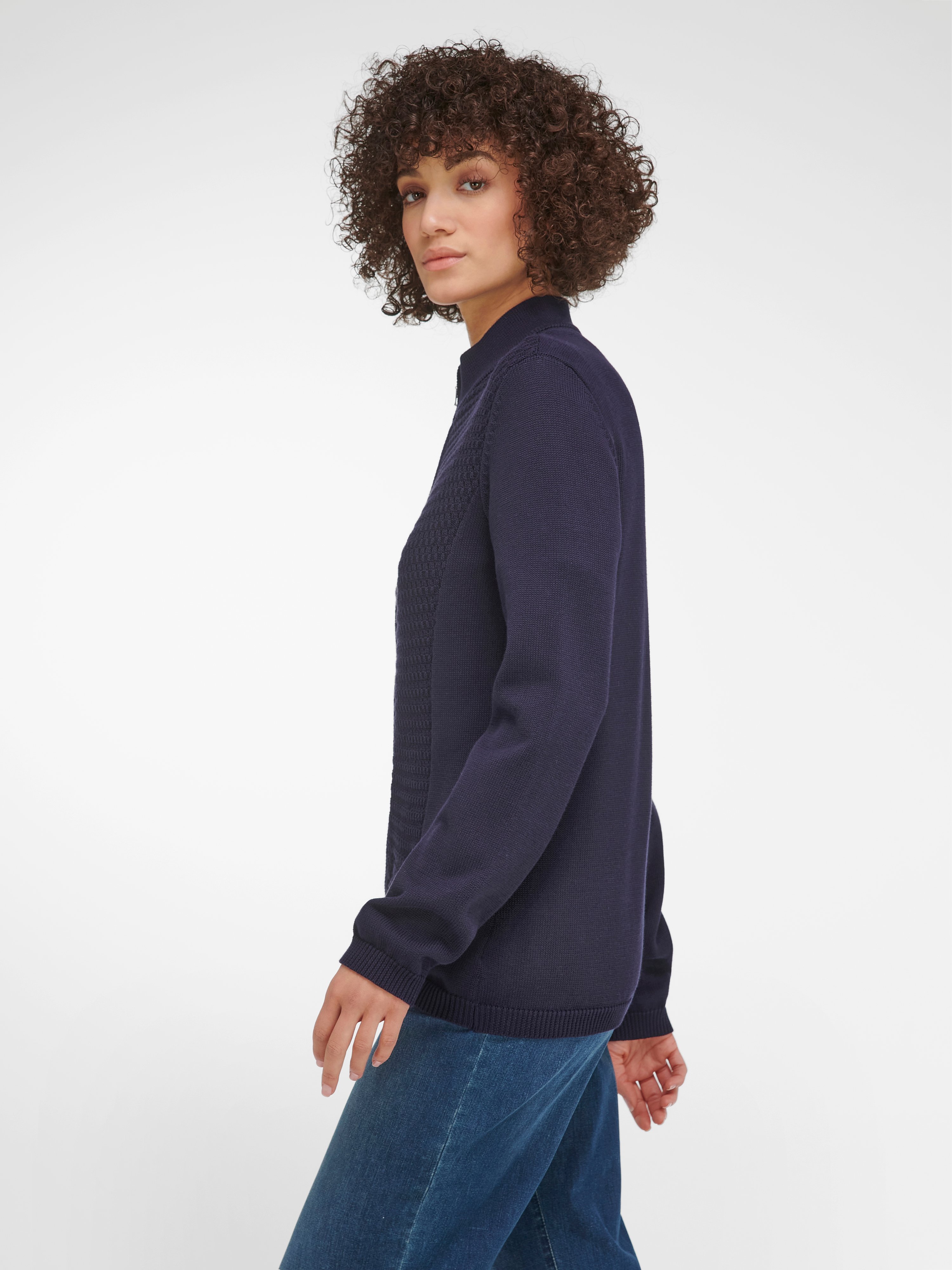 Strickjacke aus 100% Baumwolle Supima