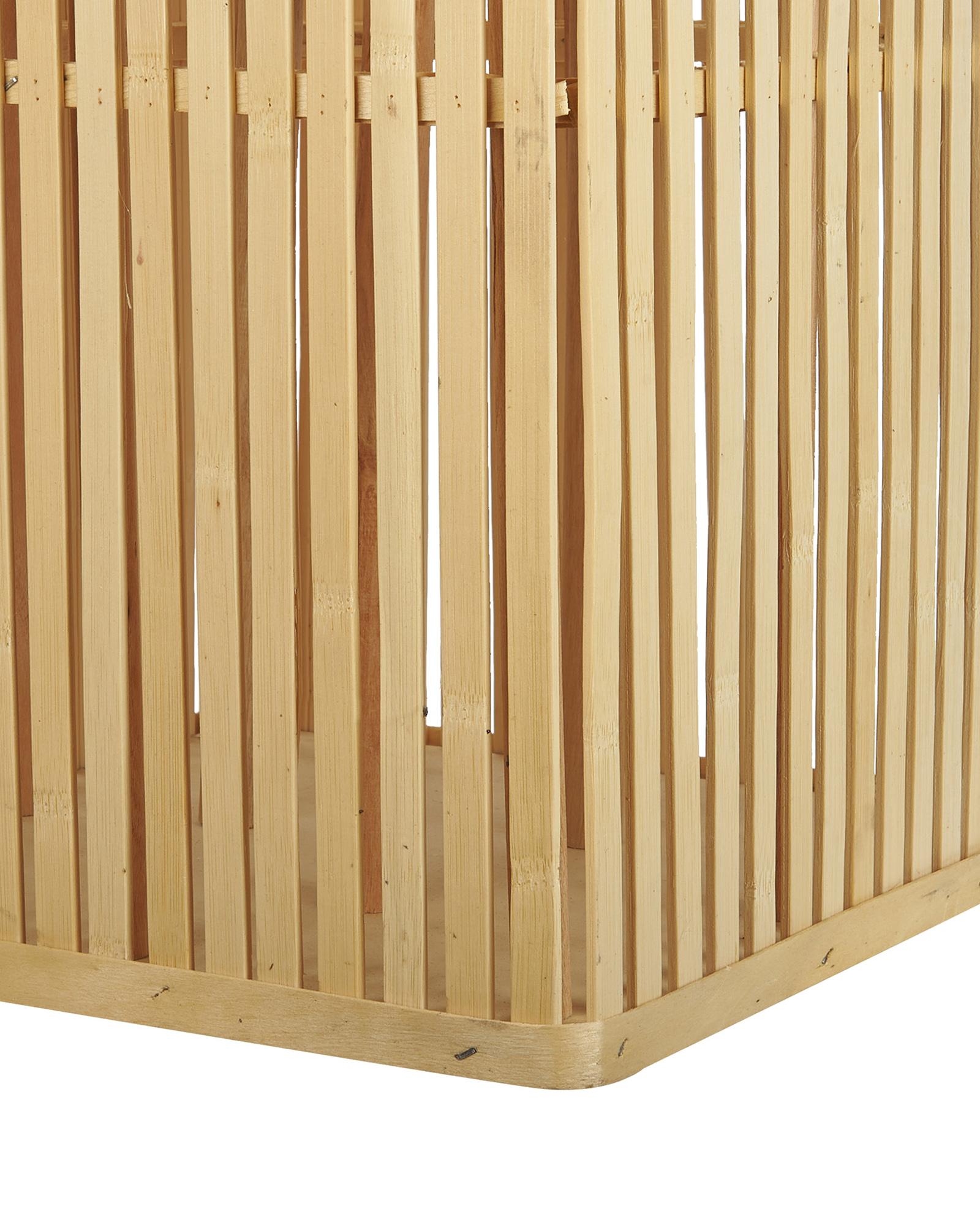 Lantaarn BALABAC Bamboehout 88 cm Lichtbruin