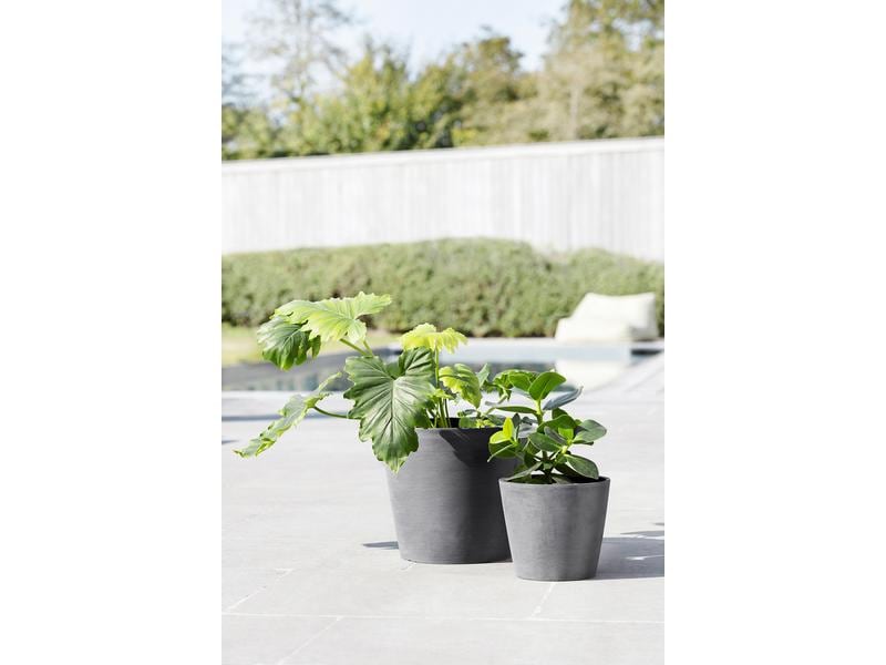 Ecopots Pflanzentopf Amsterdam 20 Grau Blumentopf