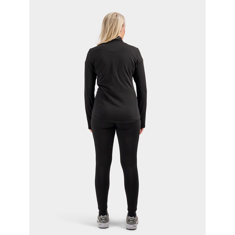 Didriksons Kajsa Wns Halfzip Black