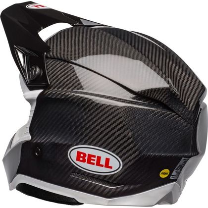 Casque cross Bell MOTO-10 SOLID 2023 - Noir / Blanc