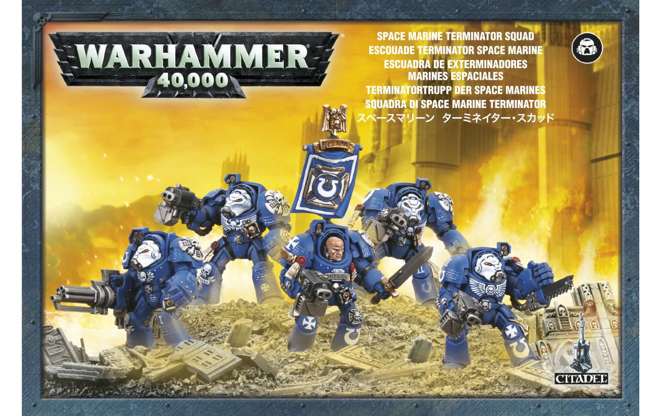 Figurenset Warhammer 40.000 Terminator Close Combat SquadWarhammer Miniaturen Bausatz
