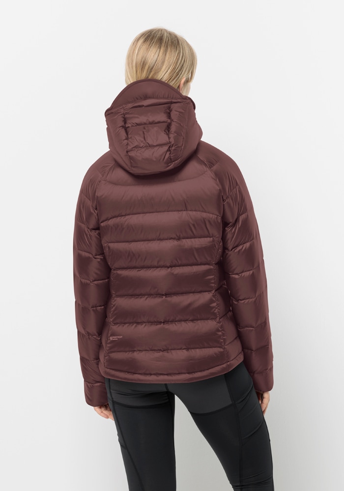 Jack Wolfskin Daunenjacke »NEBELHORN DOWN HOODY W« mit Kapuze