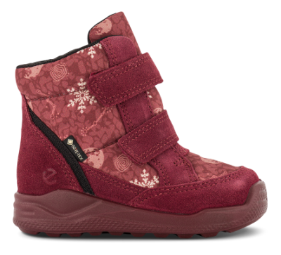 ECCO Urban Mini Vinterstøvle Bordeaux 76480161413 (20-30)