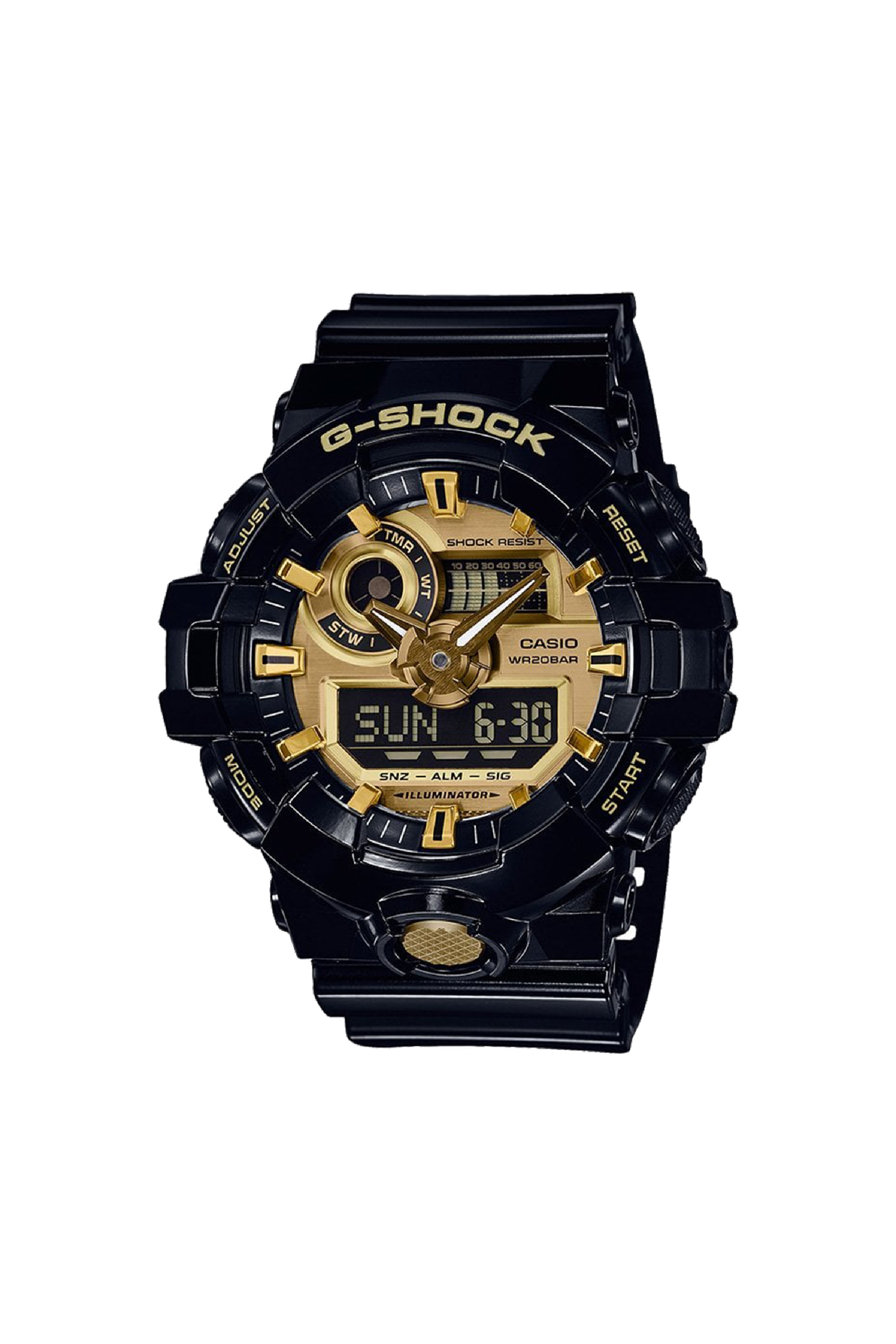 G-SHOCK Montre GA-710GB-1AER Noir