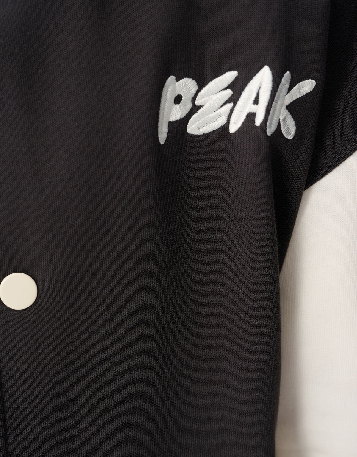 Varsity Bomber Jack Donkergrijs