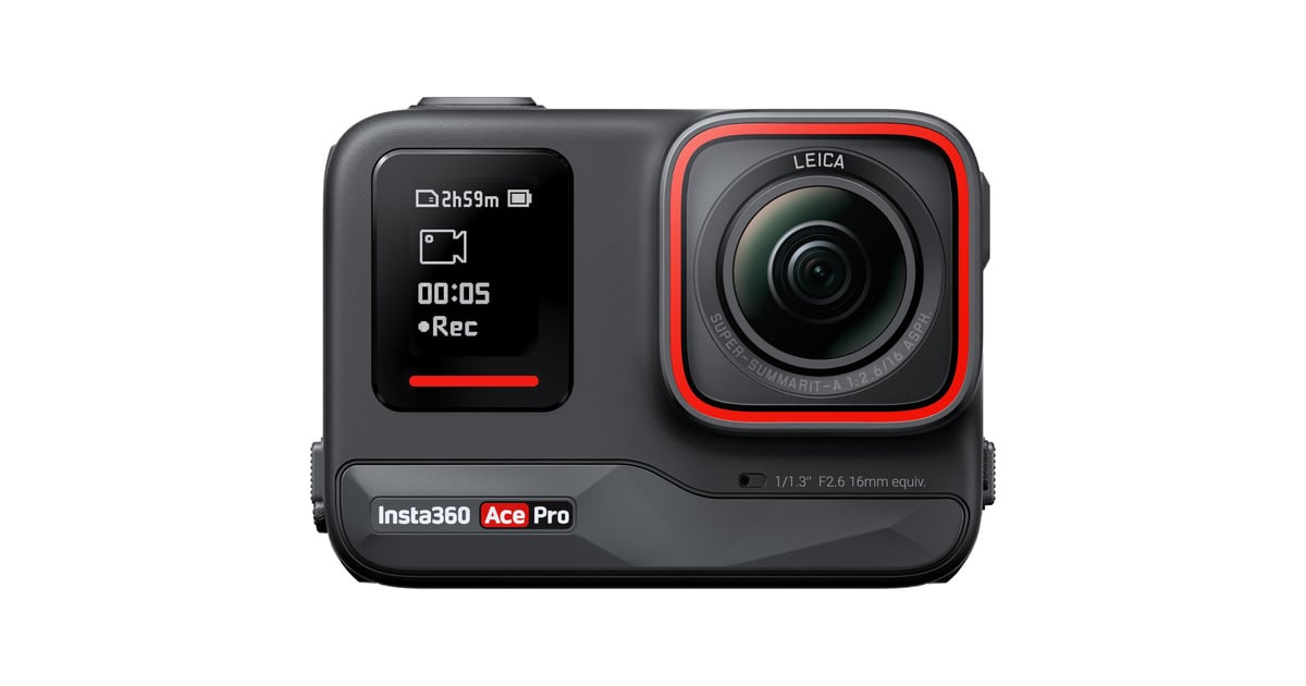 Insta360Ace Pro action sport 8K videocamera  (Zwart)