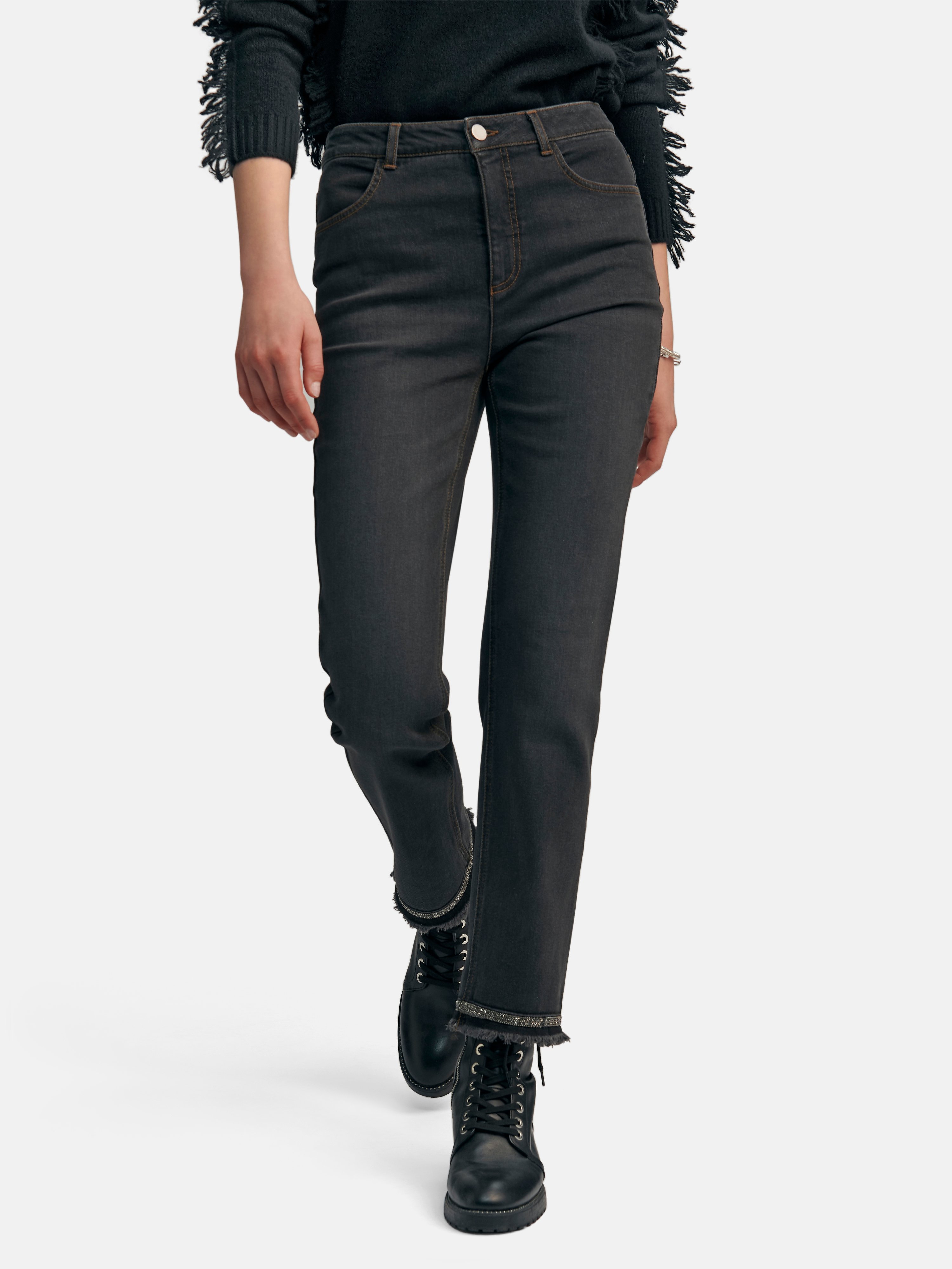 Knöchellange Jeans Passform Barbara