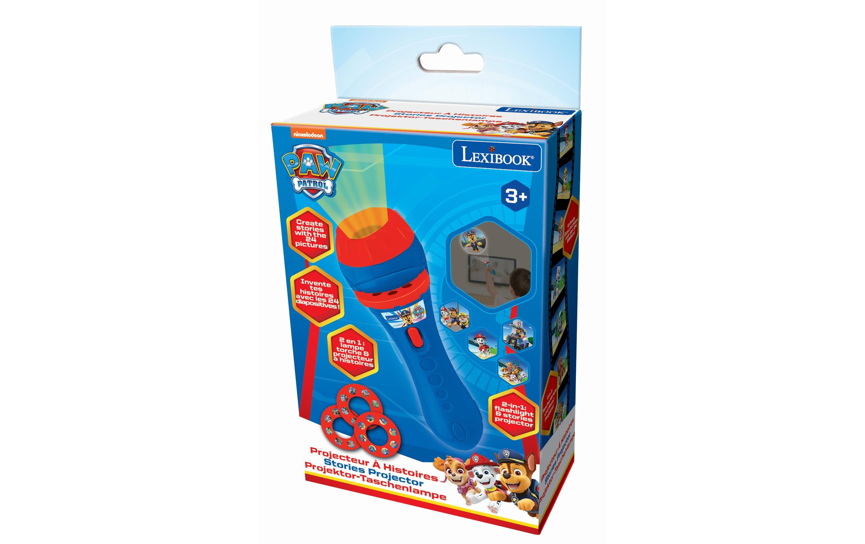 Paw Patrol Story Projektor und Taschenlampe BlauProjektor-Taschenlampe