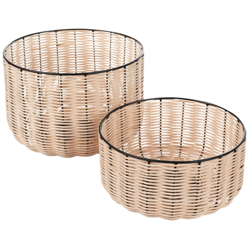 Panier de rangement en osier