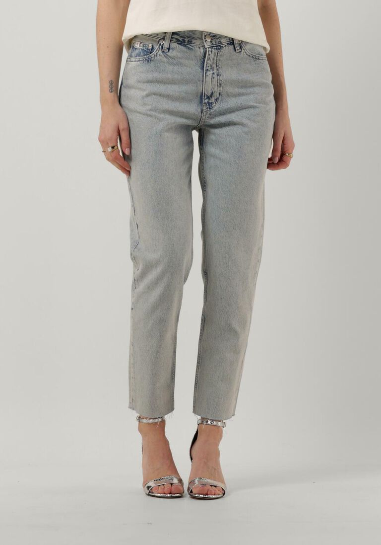 CALVIN KLEIN lichtblauwe calvin klein mom jeans mom jean
