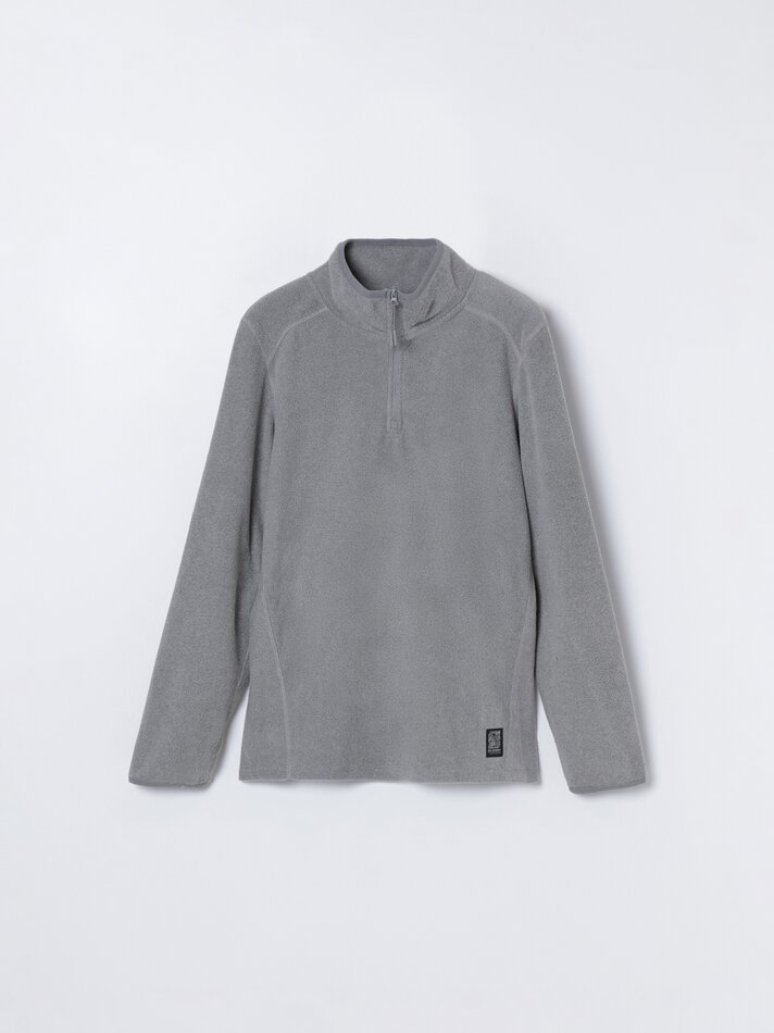 Fleece - Cinza Mesclado