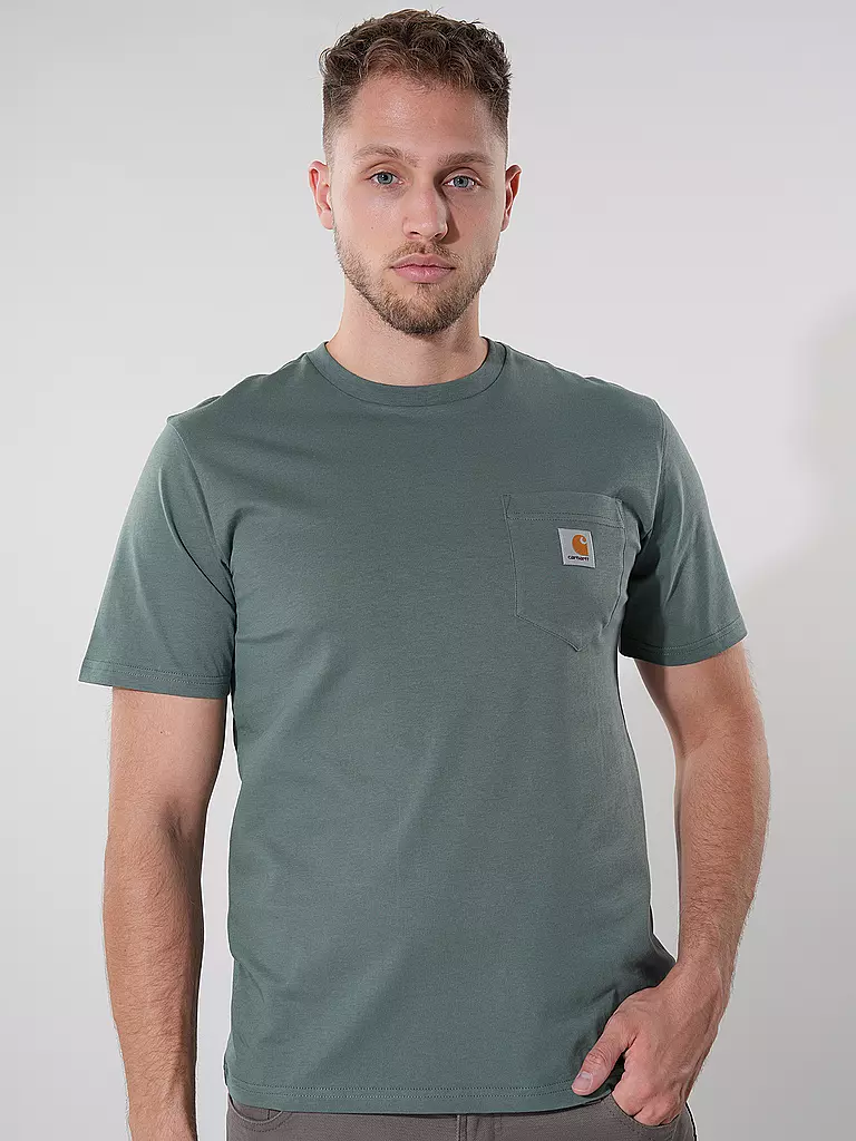 CARHARTT WIP T-Shirt dunkelgrün