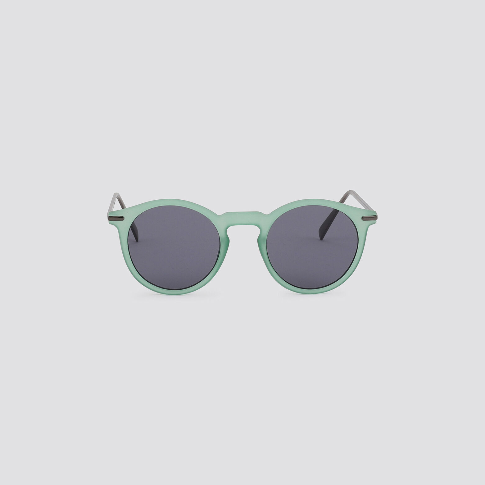 Lunettes de soleil rondes Vert