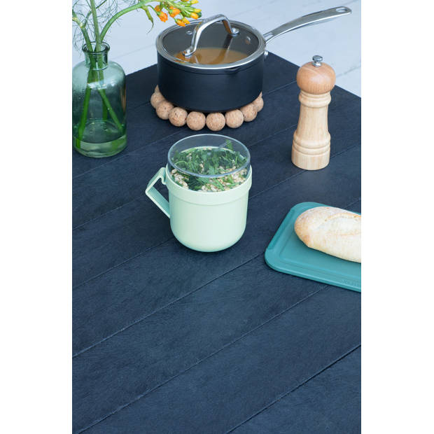 Brabantia Make & Take soepbeker 0,6 liter, kunststof - Jade Green
