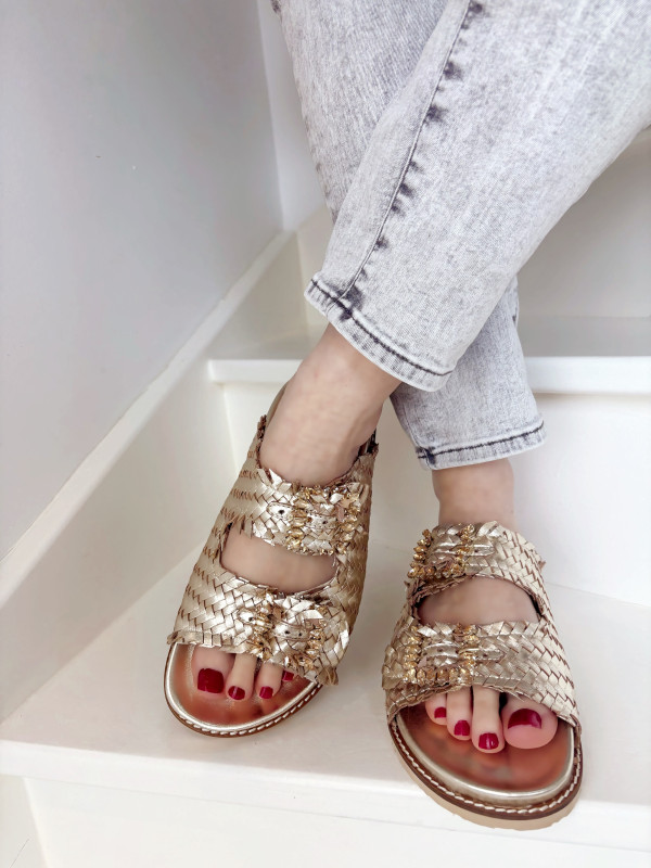 Inuovo - Mules 395010 Gold