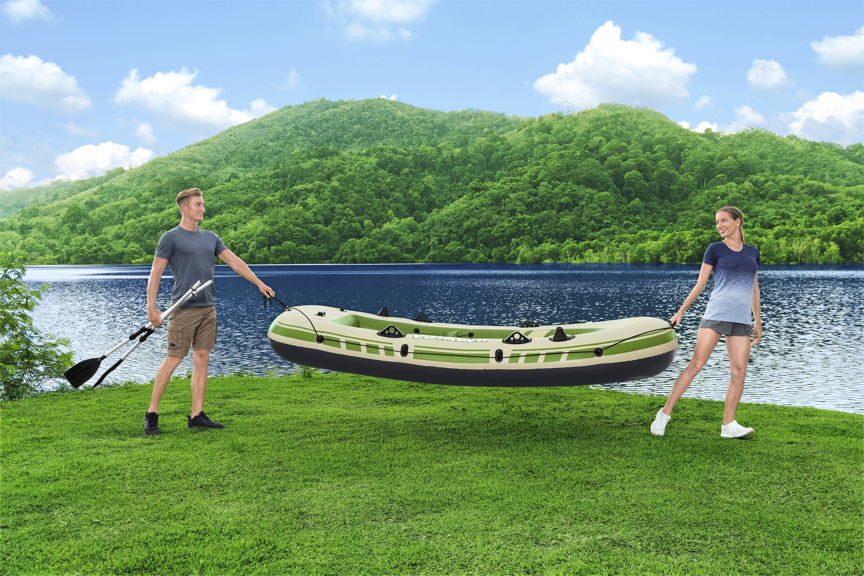 Bestway Schlauchboot VOYAGER X3 294 cm