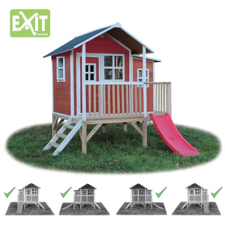 EXIT Loft 350 - Speelhuisje - Rood - Hout