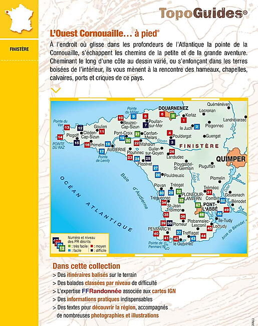 FFRP - P294 L OUEST CORNOUAILLE A PIED FFRP
