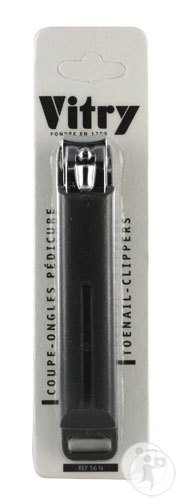 Vitry Coupe-Ongles Pédicure Noir 1 Pièce (1056N)