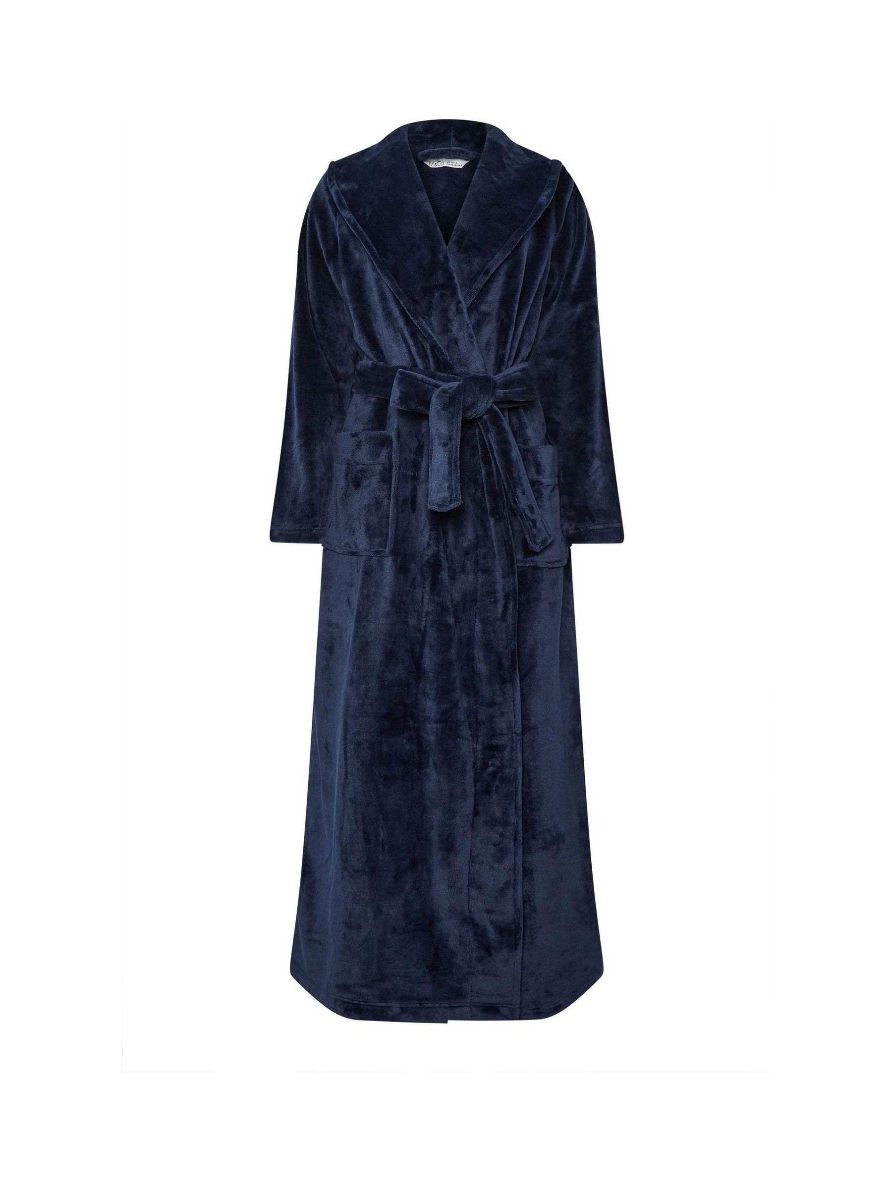 M&Co Super Luxe Shawl Maxi Robe