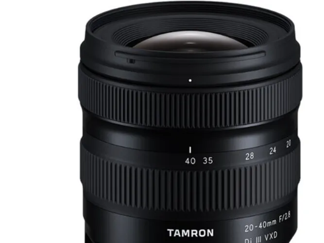Tamron A062 - Vidvinkel zoom objektiv - 20 mm - 40 mm - f/2.8 Di III VXD - Sony E-mount - for Sony Cinema Line; a VLOGCAM; a1; a1 II; a6700; a7 IV; a7C; a7C II; a7CR; a7R V; a9 III