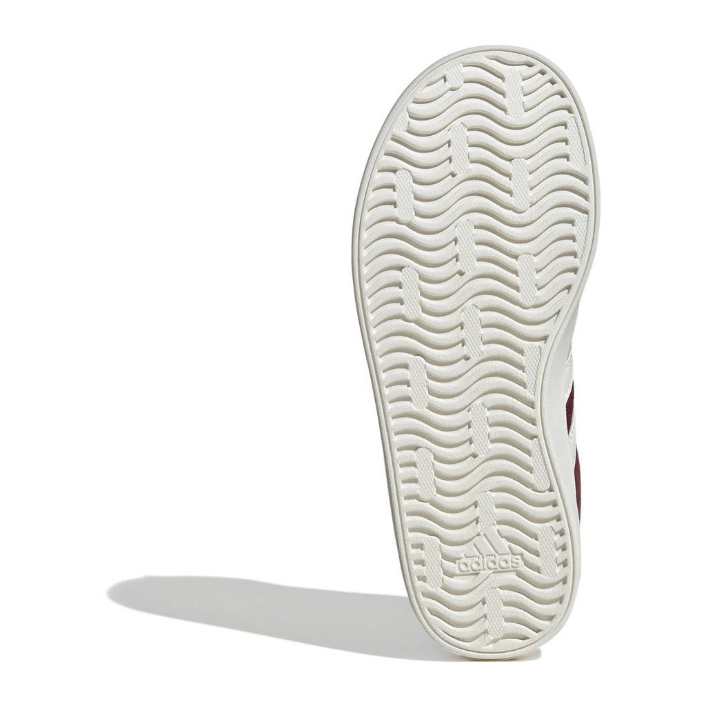 adidas VL Court 3.0 sneakers donkerrood/wit