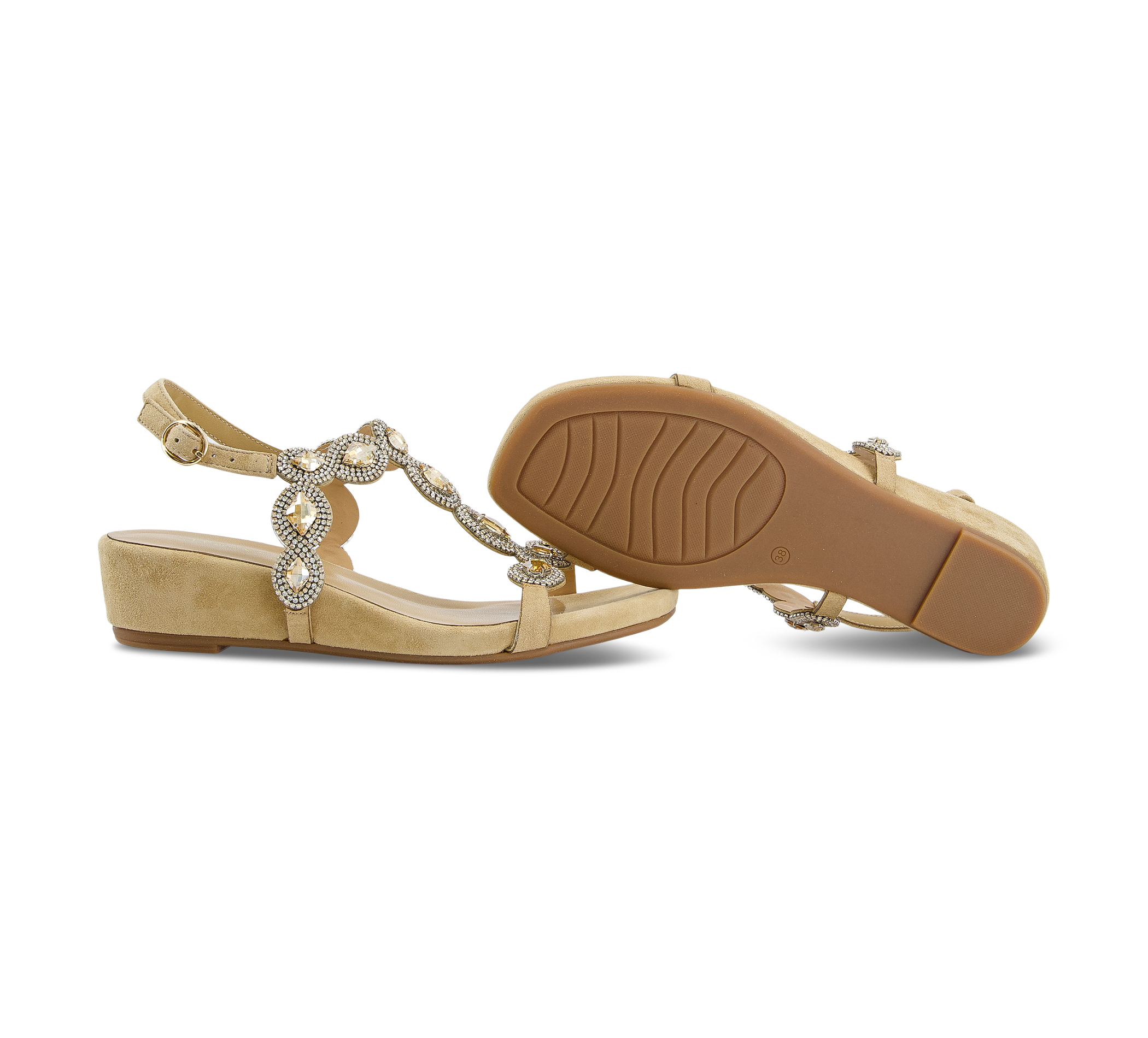 Alma En Pena Riemchensandalen