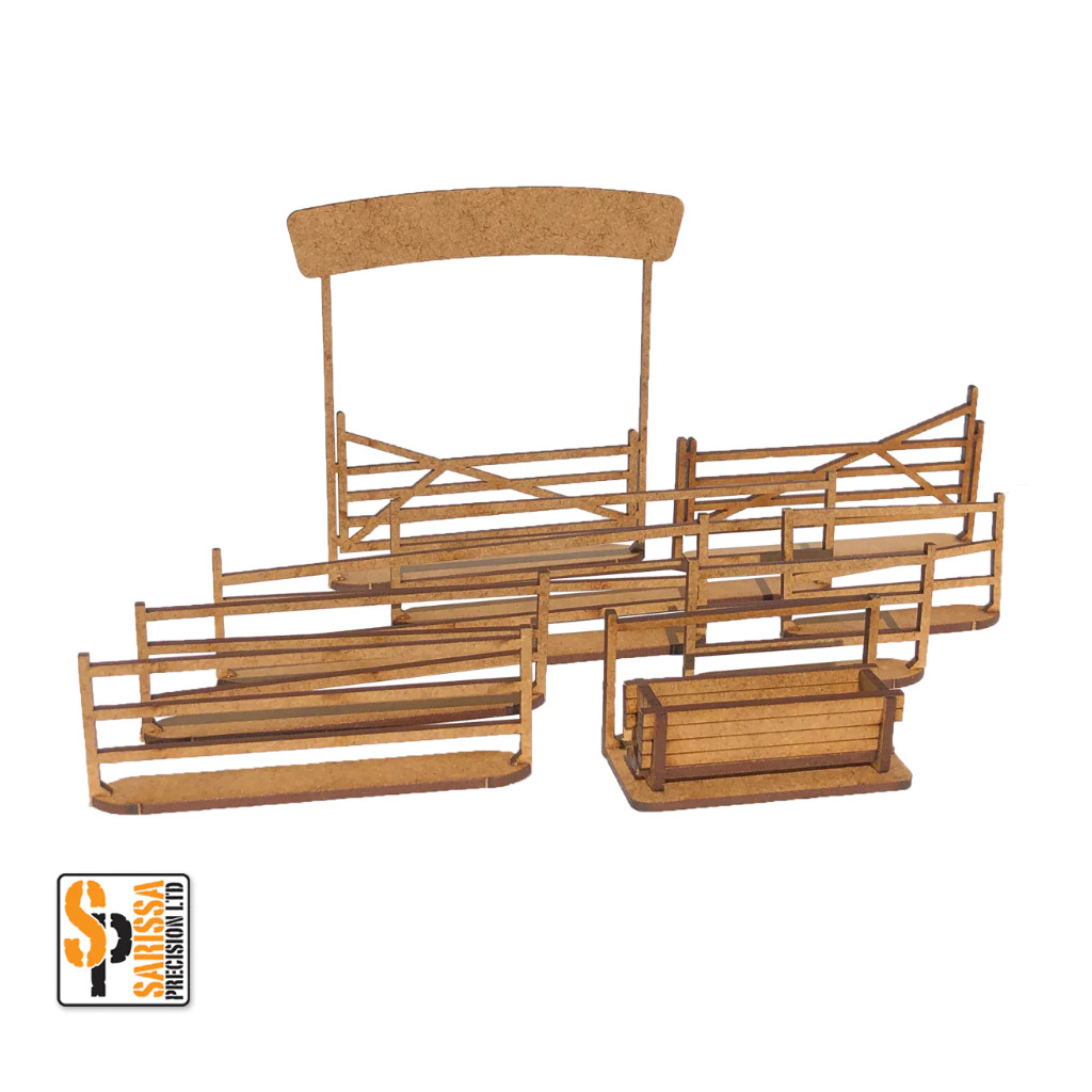 Old West Ranch Fence Set