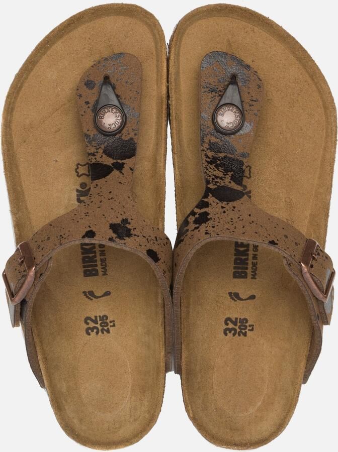Birkenstock Gizeh Kinderslippers Small fit Brown