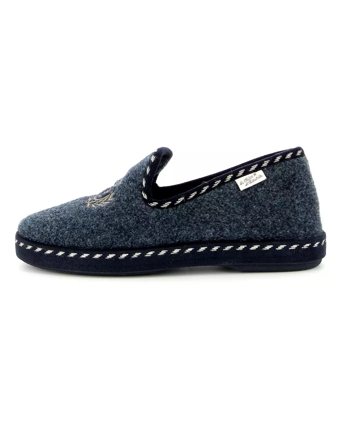 LA MAISON DE L ESPADRILLE 6850 - Pantoufles & chaussons Marine