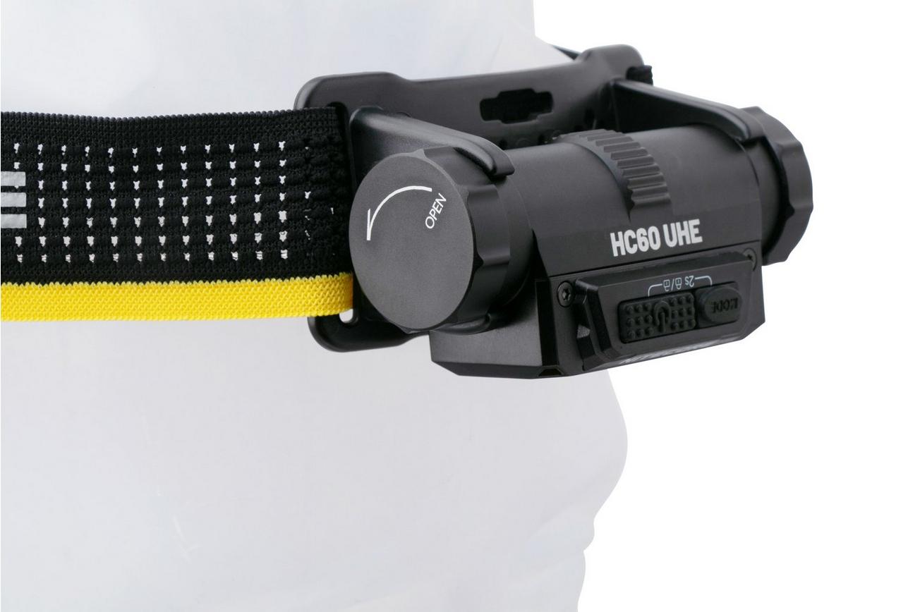 Nitecore HC60 UHE LED, oplaadbare hoofdlamp, 1600 lumen