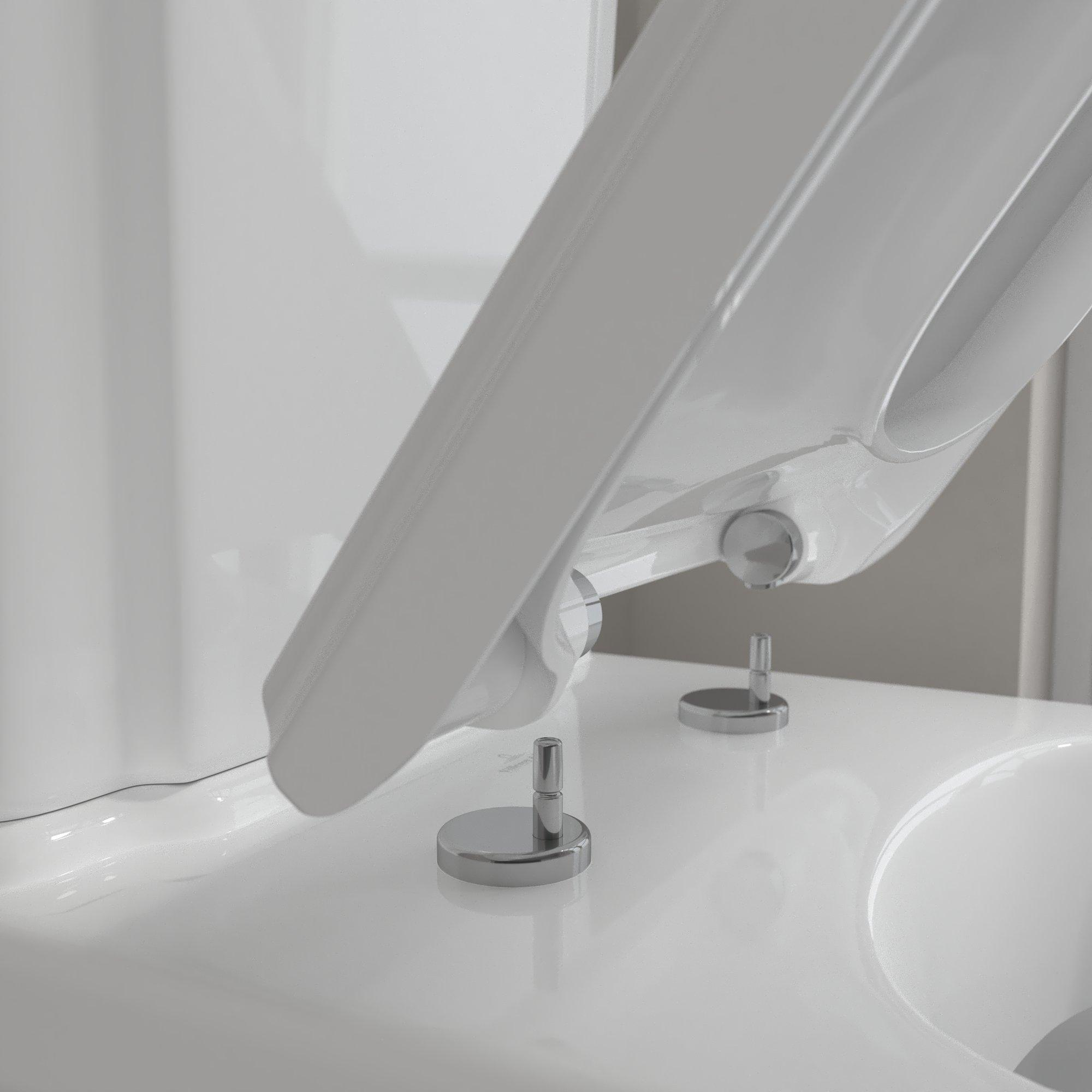 Villeroy & Boch Hommage staand toilet CeramicPlus wit glans