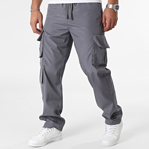 Pantalon Cargo Gris