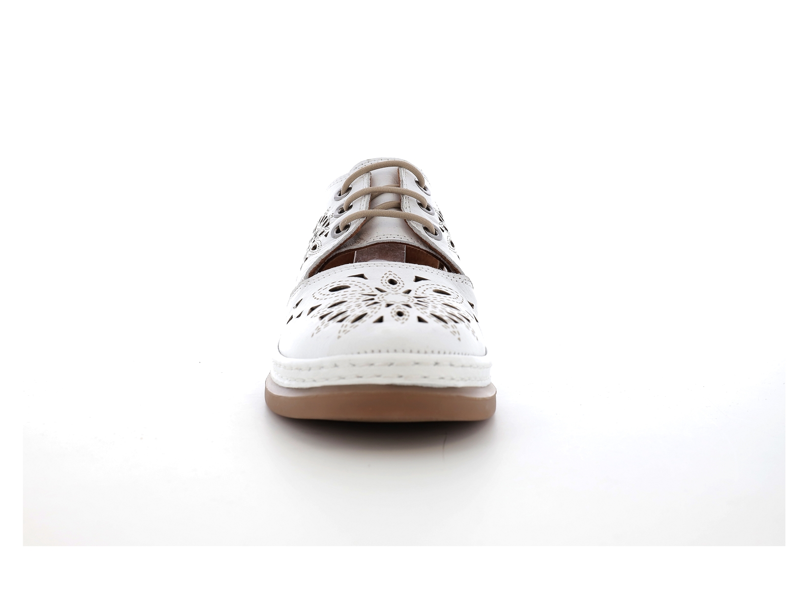 Elue par nous-NECHO Cuir Blanc